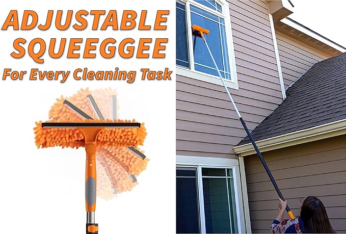 20 Foot High Ceiling Duster Kit and Scrub Brush - Image 4