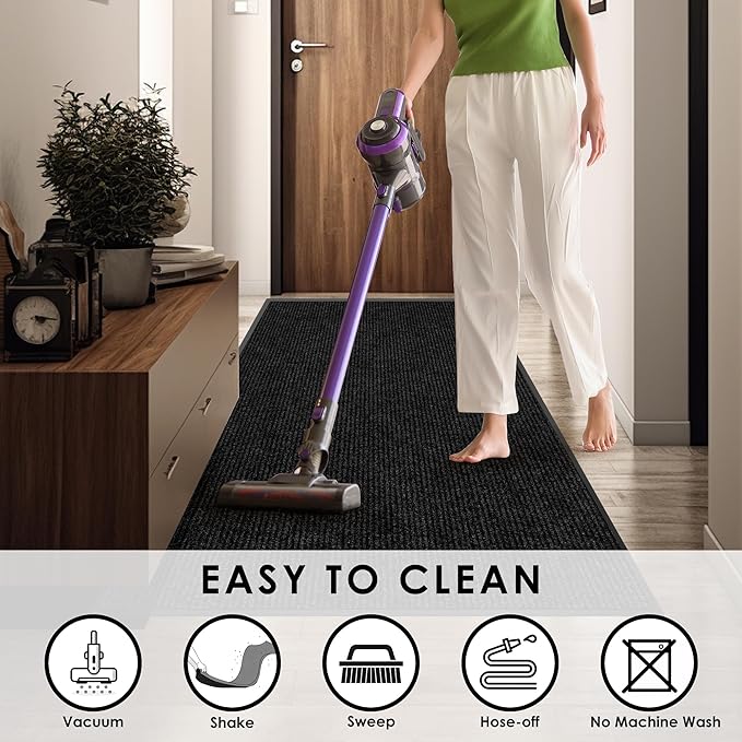 3′ x 62′ Front Door Mat Indoor Outdoor Entrance, Commercial Floor Mat Heavy - Image 6