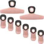 COOK WITH COLOR Bag Clips, Heavy Duty Chip Clip and Refrigerator Magnet Clips by COOKWITHCOLOR