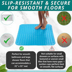 ENKOSI Extra Large Square Non Slip Shower Mat - Image 5