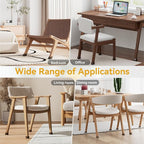 24PCS Rectangular Chair Leg Floor Protectors, Furniture Sliders, Non-Slip Felt - Image 7