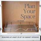HOLDN’ STORAGE Pull Out Cabinet Organizer, Heavy Duty Caddy w/Lifetime Limited - Image 4