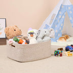 Large Storage Baskets for Shelves, Closet Organizers Bins for Clothes Blanket - Image 5