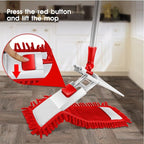 MASTERTOP Microfiber Mop for Floor Cleaning, Flat Dust Mop for Home and Kitchen - Image 4