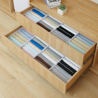 Qozary 4 Pack Drawer Organizers - Image 5