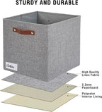 Collapsible Fabric Storage Cube Bins - Image 5