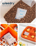 5 Gram Food Grade Silica Gel Packs Rechargeable Desiccant Dehumidifiers Pouches - Image 3