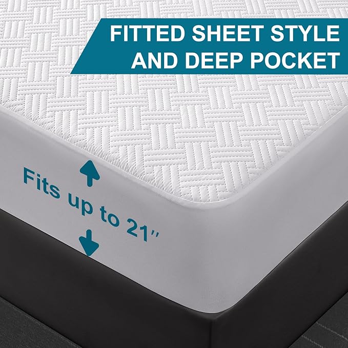 Waterproof Mattress Protector Twin Size - Image 6