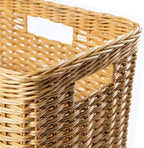 The Basket Lady Tall Rectangular Wicker Storage Basket, 20 in L x 13 in W x 11 - Image 5