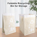 Recycle Waste Bag for Kitchen Home- Indoor Recycling Bins Trash Sorting - Image 4