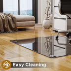 GLSLAND Office Chair Mat, 1/6" Thick Computer Floor Mat - Image 5