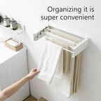Clothes Drying Rack, Laundry Hanger Dryer Rack, Wall Mounted Drying Rack - Image 4