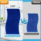 AIDEA XL Scrub Sponges Non-Scratch 6Count, Extra Large Sponges Kitchen - Image 2