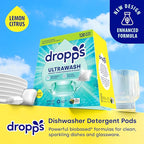 Dropps UltraWash Dishwasher Pods, Lemon Citrus - Image 2