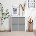 StorageWorks Gray Storage Cubes, 13x13 Storage Cube Bins - Image 4