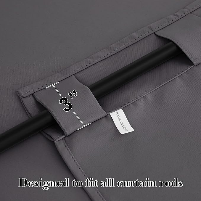 RYB HOME Small Window Curtains - Image 3