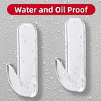 Wall Hooks for Hanging Heavy Duty, Large 12 Self Adhesive Wall - Image 5