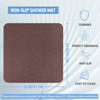 Non-Slip Bathtub Mat, Anti Slip Shower Mat, Fast Drying Bathtub Mats, Foot - Image 2