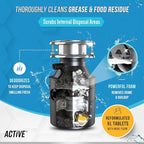 Garbage Disposal Cleaner Deodorizer Tablets - Image 3