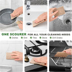 24 Pack Natural Scrub Kitchen Sponges - Image 6