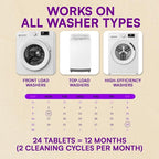Washing Machine Cleaner Tablets 24 Pack - Image 4