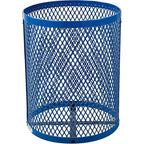 Global Industrial Outdoor Diamond Steel Trash Can - Image 4