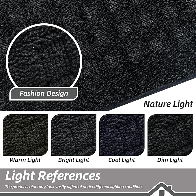 BEQHAUSE Waffle Door Mats Indoor 24"x36", Dog Mat - Image 7