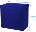 Simple Houseware Double Laundry Hamper - Image 7