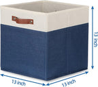 Temary Fabric Storage Bins for Cube Organizer 4 Pack Cube Storage Bins 13 - Image 2