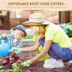 Zhanmai 300 Pack Disposable Shoe Covers Non Slip Disposable Large Foot Booties - Image 5