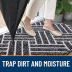 OLANLY Runner Indoor Door Mat, 70x23 Inch, Dirt Resistant and Absorbent - Image 2