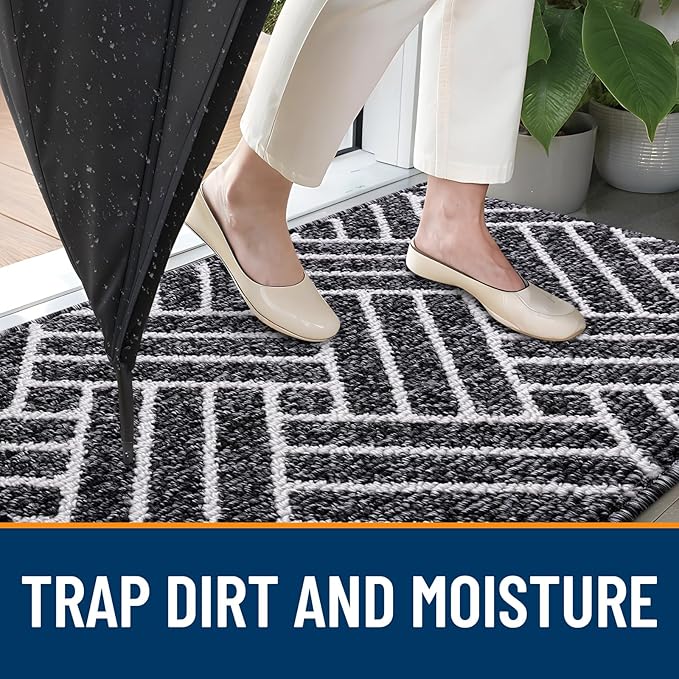 OLANLY Runner Indoor Door Mat, 70x23 Inch, Dirt Resistant and Absorbent - Image 2
