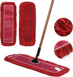 Matthew Cleaning 24'' Industrial Strength Cotton Dust Mop Refill Washable - Image 2