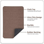 Bath Mat, Ultra Thin Bathroom Runner Rugs, Large Bath Mats - Image 2