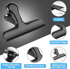 20 Pack 3 Inch Wide Stainless Steel Chip Clips Heavy Duty Food Bag Clamp - Image 3