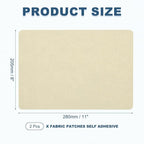 PATIKIL 8x11 Inch Linen Repair Patches - Image 2