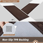 BEQHAUSE Waffle Door Mats Indoor 24"x36", Dog Mat - Image 5