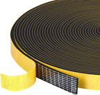 Weather Stripping Soundproof 1/2 in x 1/16 in, High Density Door Seal Strip by Aopaeoie
