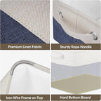 BALEINE 3 Pack Fabric Storage Bins - Image 6