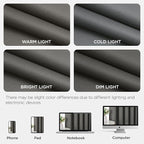 Joydeco Blackout Door Curtain for Doorway Privacy 84 Inches Long, Grommet - Image 8