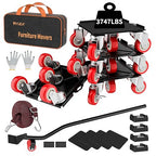 MYUEA【Upgrade Large】 Furniture Dolly, Furniture Movers by MYUEA