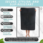 ENKOSI Extra Large Shower Mat Non Slip - Image 3