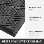 Yimobra Extra Large Door Mat 60x32, All-Weather Waterproof Non-Slip Welcome - Image 4