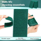 Hoolerry 100 Pcs Heavy Duty Scouring Pads Non Scratch Household Scrub Pads - Image 4