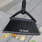 2PCS Heavy Duty Angle Broom, Long Pole Brooms - Image 2