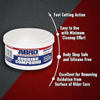 ABRO Superior Performance Rubbing Compound, 10 oz., Buffing Compound - Image 5