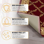 Ottomanson 8' x 10' Non-Slip Rug Pad Gripper 1/4 Inch Thick Dual Surface Felt + - Image 7
