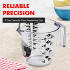 Chef Craft Select Plastic Measuring Cup, 4 Cup - Image 2