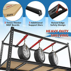 59.8"W Garage Shelving 72"H Storage Shelves 2750LBS Metal Shelving Heavy Duty - Image 6