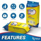 20 Pack XL Disposable Toilet Seat Covers – Waterproof Toilet Cover Sheets - Image 4